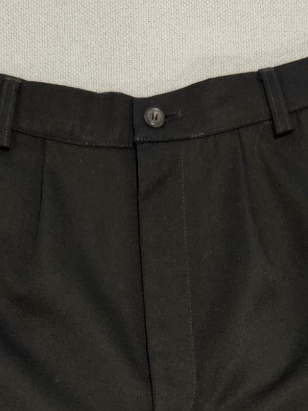 Yohji Yamamoto black wool shorts, size M - Picture 6 of 8